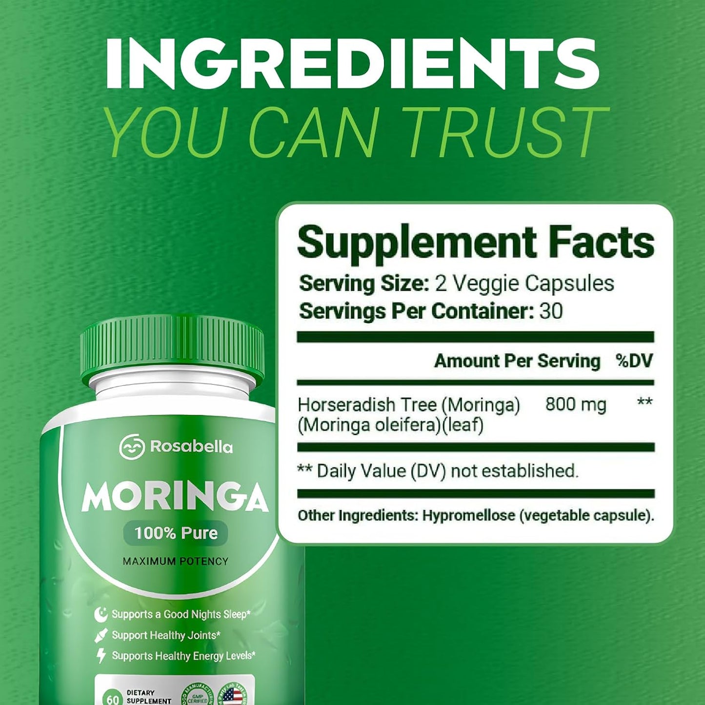 Moringa Vitality Capsules